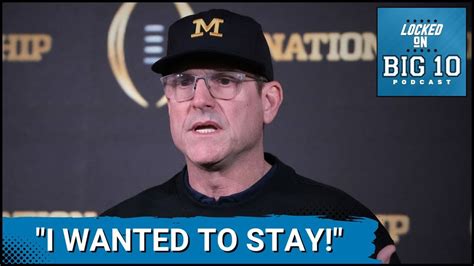 Michigan coach Jim Harbaugh expects to return to the Wolverines in 2023, ... Harbaugh then told the Queen City News that "Although no one knows the future, I think I will be coaching Michigan next ...